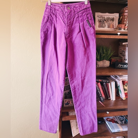 Vintage Purple Rocky Mountain Jeans - Picture 5 of 7
